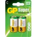 PILA C MARCA GP SUPER ALCALINA - (BLISTER 2) - 0025 Ferreteria