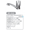 LLAVE P/LAVAMANOS 1/2 ABS MANILLA T/LUNA1/4 VUELTA Ferreteria